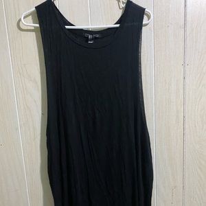 Long fit tank
